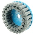 Weiler 6" Nylox Disc Brush Crimped Filament .040/120SC Fill 7/8" Arbor Hole 85852